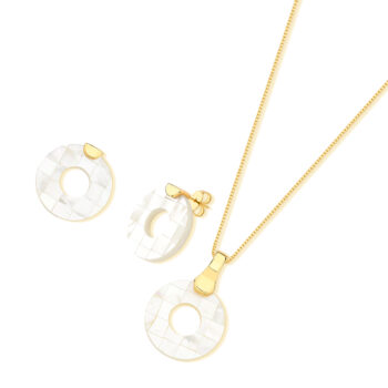 Conjunto Banhado a Ouro